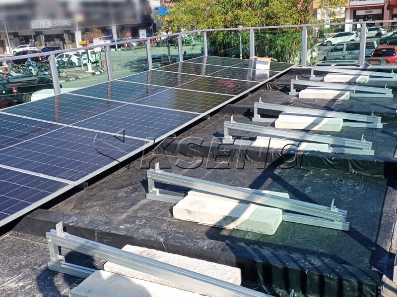 Ballastdach-Solarlösung in Malaysia