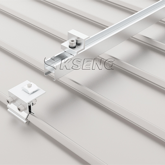 Reliable solar metal roof bracket for quick and secure solar panel mounting on metal roofs