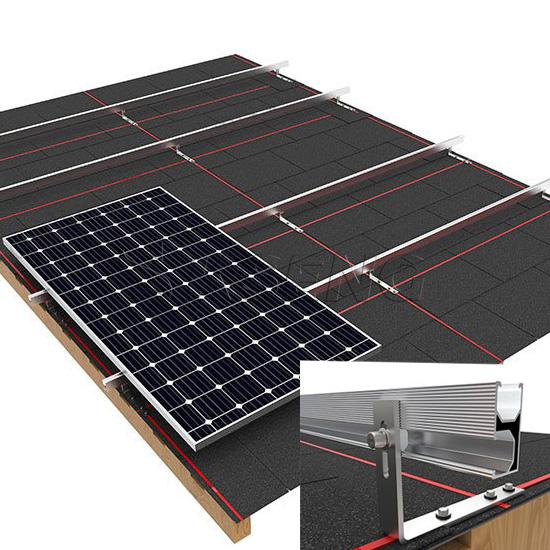 Solarmontagesysteme für Asphaltschindeldächer
