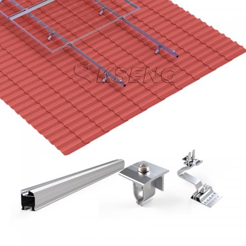 solar roof mounting system