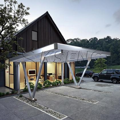 residential solar carport structure