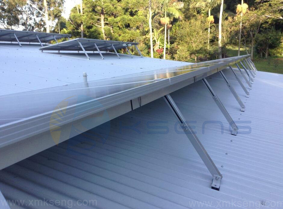 Einstellbare Sonnenkollektor-Titelhalterung für flaches Dach- oder Flachdach