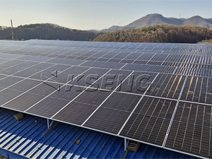 293-kW-Solardachhalterungsprojekt in Korea