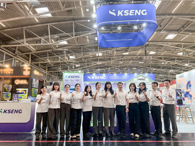 Intersolar Europe 2026 - Kseng Solar Shines Bright with All‑Scenario Ready-Stock Solar Racking Solutions in Germany
