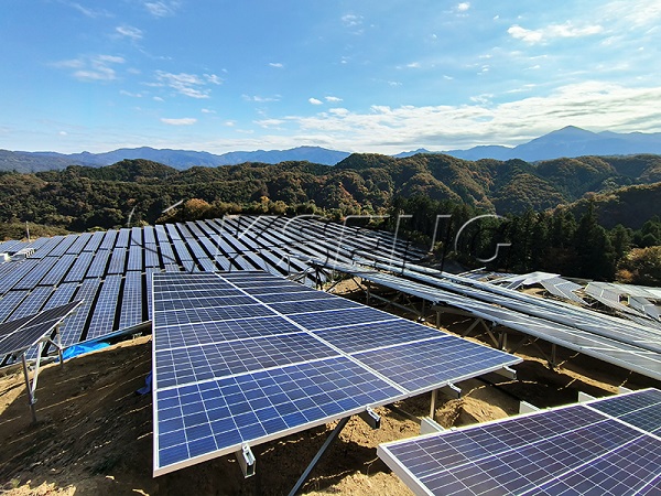 4 MW - Bodensolarlösung in Japan