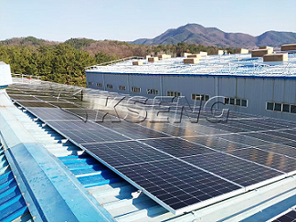 806,3 kW – Dachsolarlösung in Korea