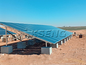 3MW-Ground Solar Mounting System Solution in Saudi Arabia