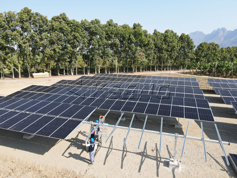 Case study - Powering Peru with Kseng Solar's Fixed Adjustable Mounting System