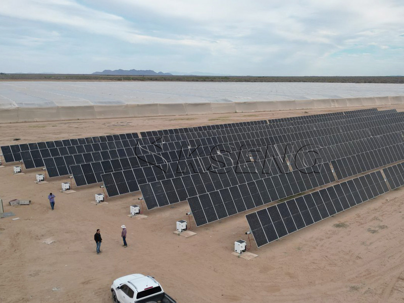 936.kW-KST Solar Tracker 1P in Mexiko