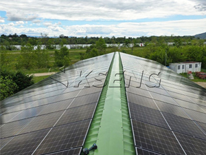 49KW-Metal Roof Solar Mounting Bracket in Germany