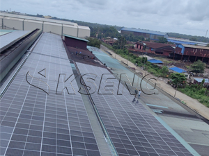 8MW-Solardachmontagesystem in Myanmar