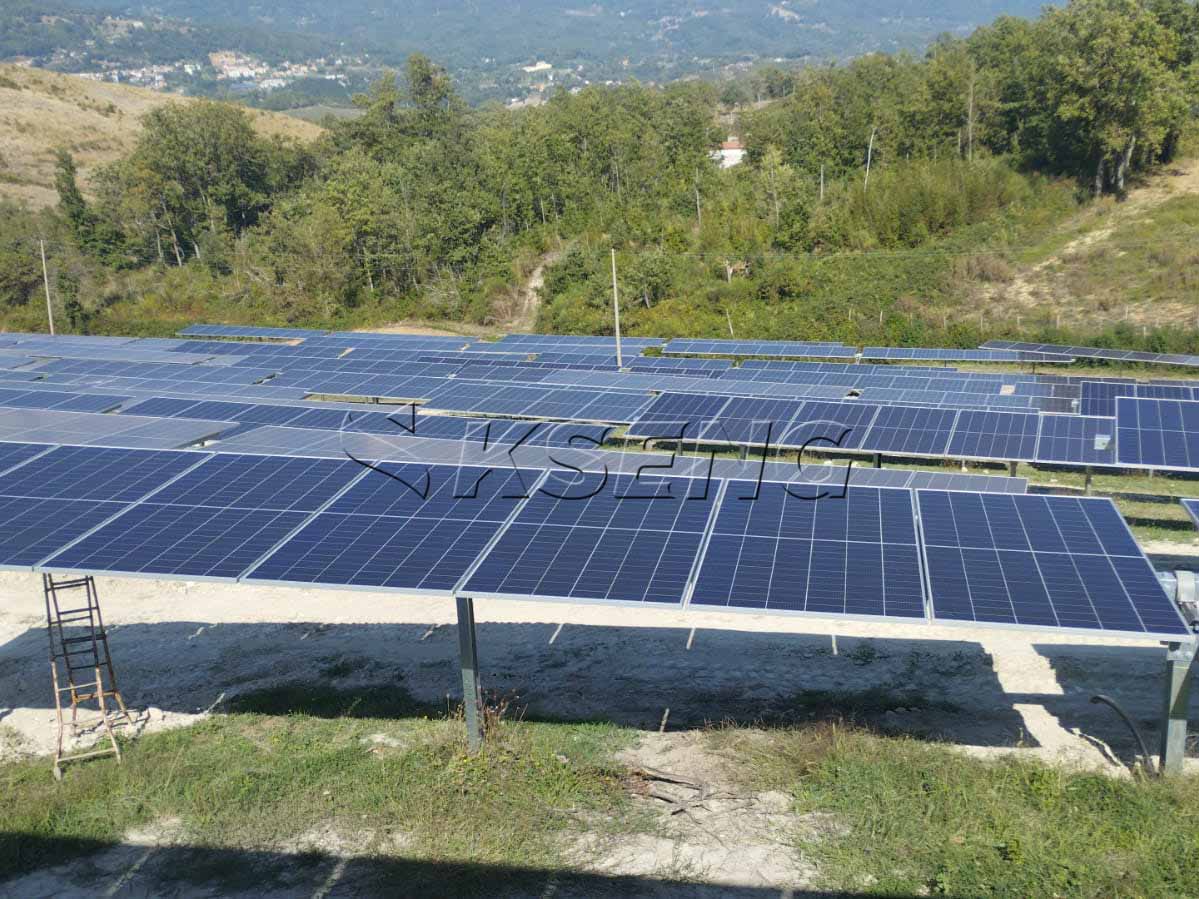 1 MW – Solar-Tracker-Lösung in Italien