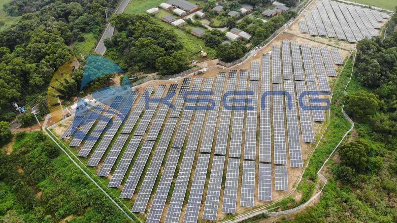 Taiwan 1,6 MW - Boden Schraubenfundament Solarmontagesystem