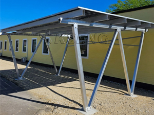 8KW Solar Carport Project – Efficient Energy and Vehicle Protection