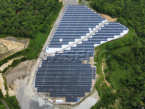 2,1 MW-Solar-Bodenmontagesystem in Japan