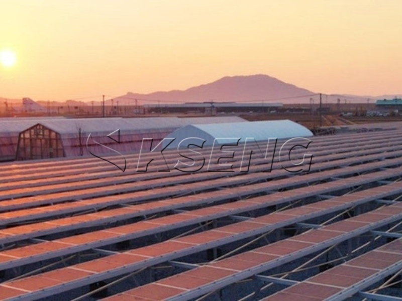KSENG Solar-PV-Montagesystem für landwirtschaftliche Gewächshäuser
