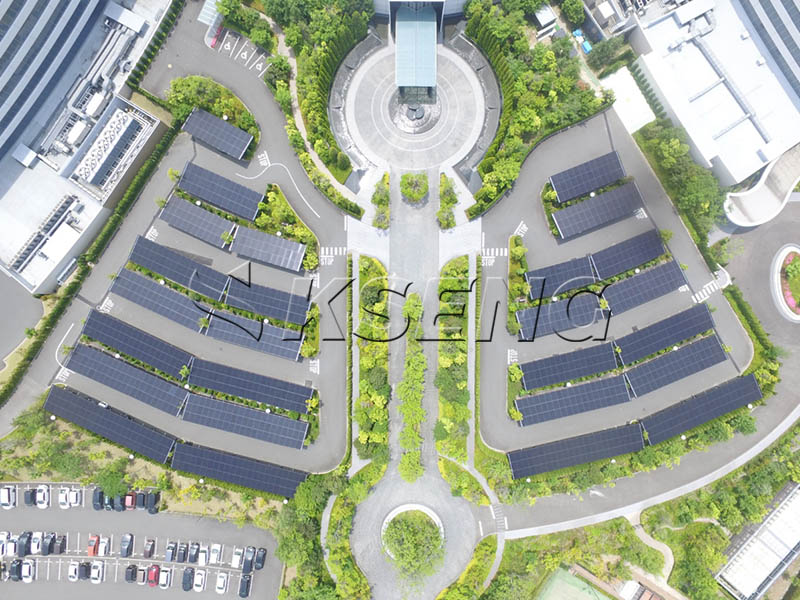 Kseng Solar-Carport-Struktur für mehrere Projekte in Japan ausgewählt