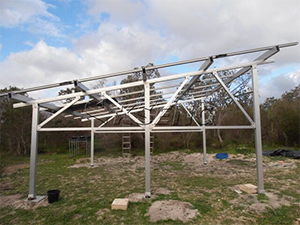 9KW-Solar-Carport-Montagesystemprojekt in Australien