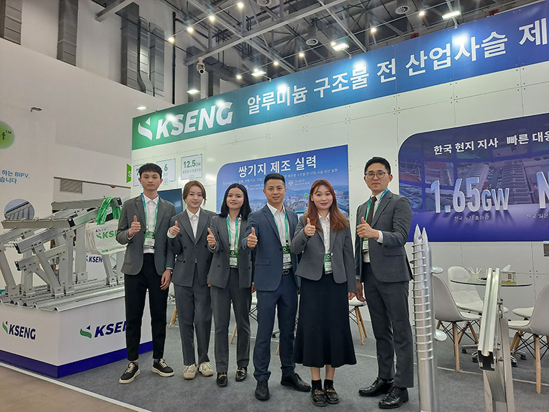Kseng Solar Brings Versatile Solar Racking Options to Korea at Green Energy Expo 2024
