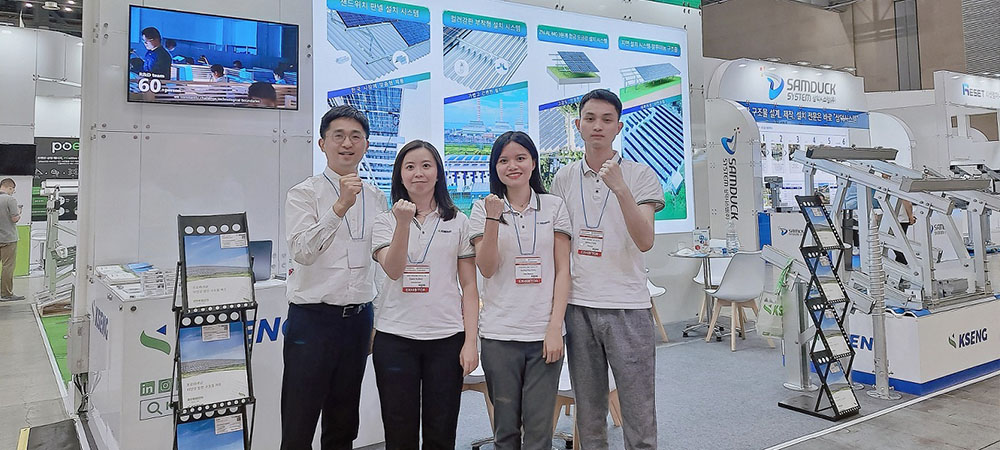 Kseng Solar auf der EXPO SOLAR 2023 in Korea