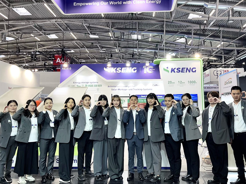 Intersolar 2025 - Kseng Solar Shines with All-Scenario Solar Solutions, Driving Energy Transition in Germany and Beyond