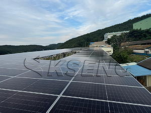 270KW-Solar Panel Roof Mounting System Project in Korea
