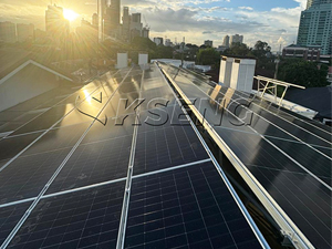 72KW-Solarpanel-Dachhalterung auf den Philippinen