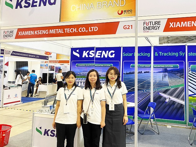 Kseng Solar präsentierte seine neuesten Solar-Regallösungen auf der Solar Show Vietnam 2023