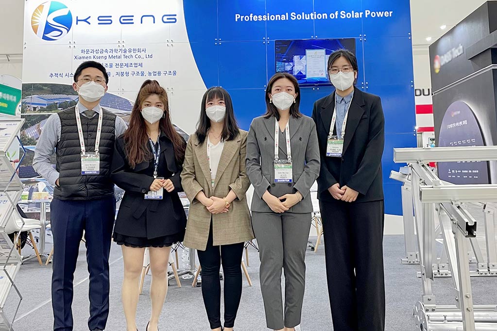 Kseng Solar glänzte auf der Green Energy Expo 2022 in Daegu, Südkorea
