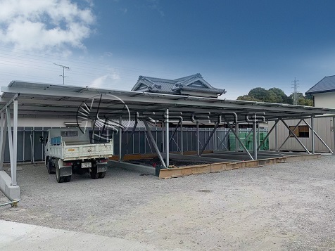 33,3KW-Solar-Carport-Projekt in Japan
