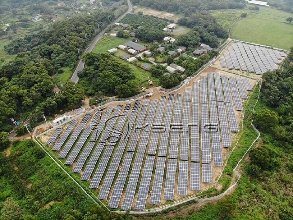 Taiwan Ground Screw Foundation Solarmontagesystem 1,6 MW
