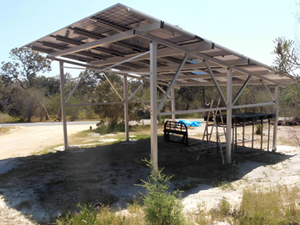 9KW-Solar-Carport-Montagesystemprojekt in Australien